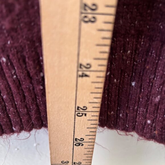 Weatherproof Vintage Maroon Nordic Fairisle Pattern Sweater XXL Crewneck - Picture 10 of 12